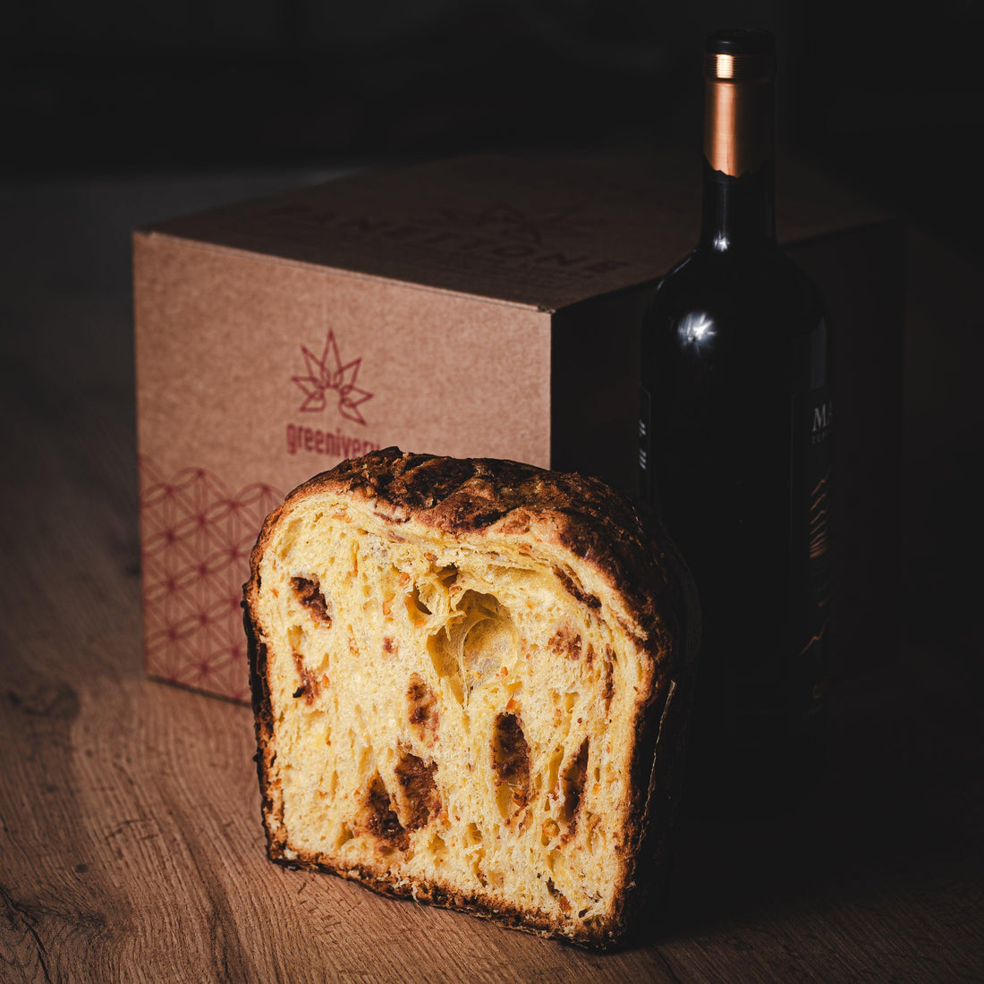 Panettone Cannabis, Mandarino &amp; Cioccolato Biondo